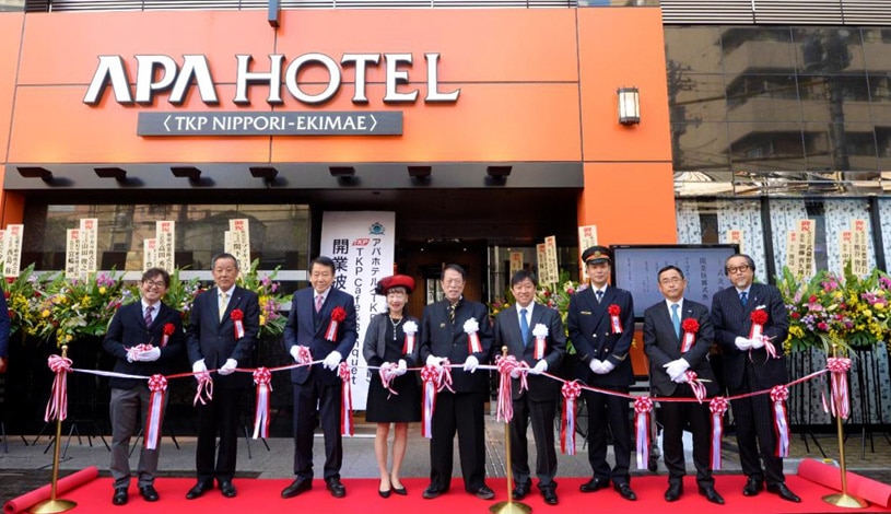 アパホテル〈TKP日暮里駅前〉本日開業